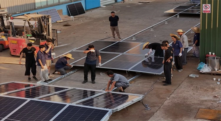 Sistema de Almacenamiento en Contenedor y Solución Integrada Fotovoltaica por ASNEF ENERGY STORAGE CONTAINER