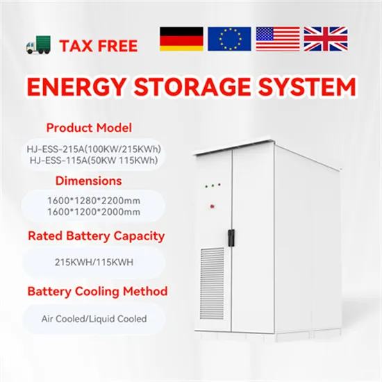 Productos de almacenamiento de energía comercial de Bishkek
