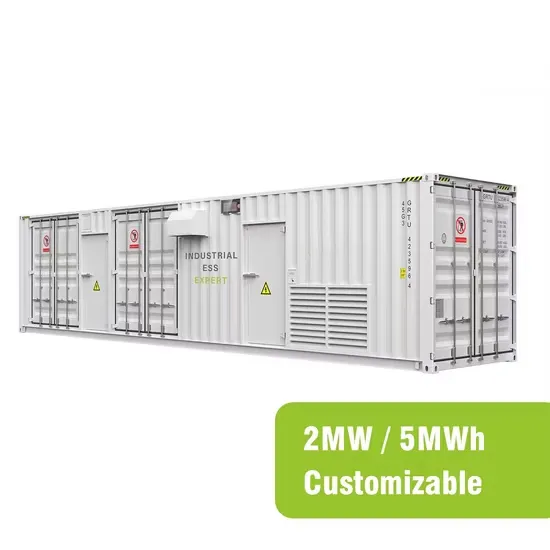 Instalación in situ de baterías de almacenamiento de energía en contenedores