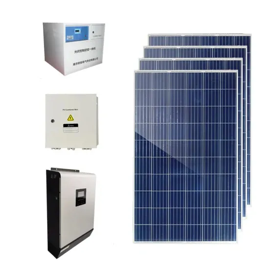 Puntos de funcionamiento del gabinete de la batería solar